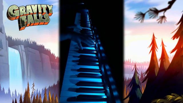 Gravity Falls - Main Theme | Piano Cover смотреть онлайн