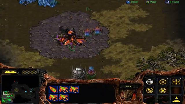 StarCraft Brood War Custom Campaign: Dark Swarm -- 3. Emergence смотреть онлайн