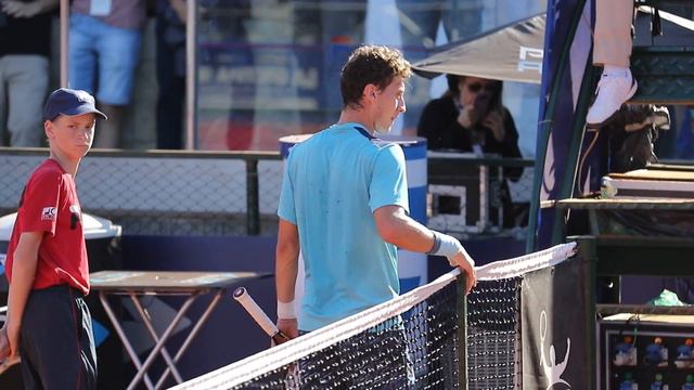 Renzo Olivo match point - Copa FILA 2016 смотреть онлайн