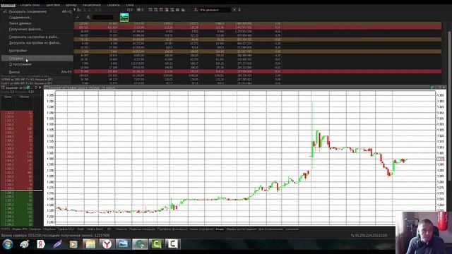 Торговый терминал quik - смена оформления на черное. смотреть онлайн