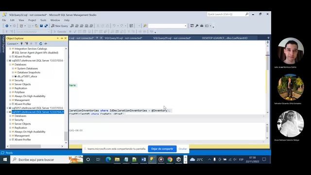 Conexion de Unity a SQL Server UFG - Videojuegos смотреть онлайн