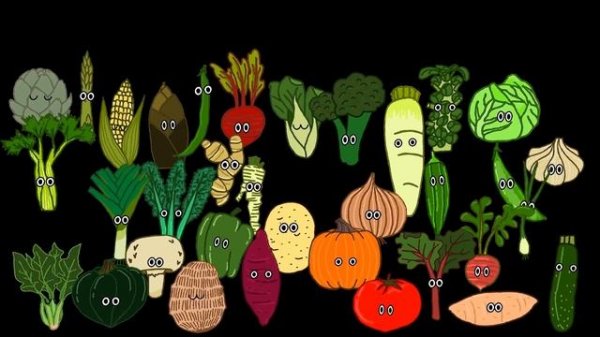 Find the Vegetables - The Kids' Picture Show (Fun & Educational Learning Video)