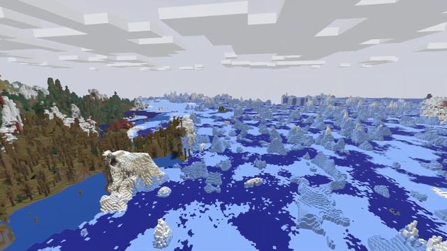 Minecraft Distant Horizons Mod Showcase with Terralith 2.0 and Biomes O' Plenty | 1440p 60 FPS смотреть онлайн