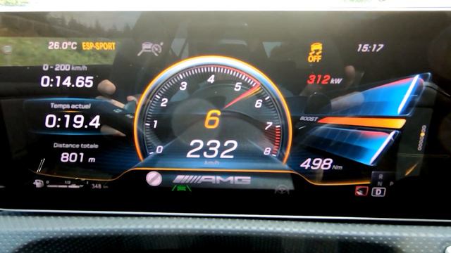0-279 : Mercedes-AMG A 45 S acceleration top speed смотреть онлайн