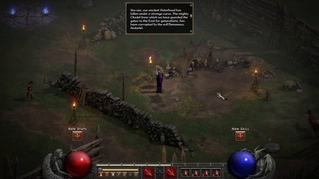 Diablo 2 Resurrected Gameplay Walkthrough Part 1 | Intro | Den Of Evil | PC смотреть онлайн