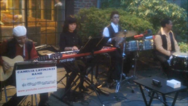 Jazz latino, CUARTETO, Obsesión, bachata-jazz, 9-17-2016, "Camelia y su Jazz Latino". смотреть онлайн
