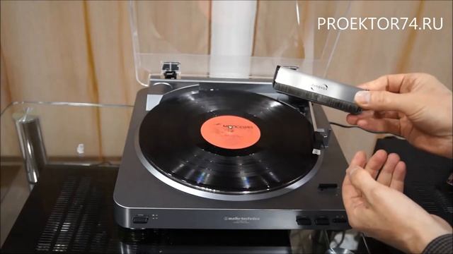 Обзор щетки для винилового проигрывателя Dynavox смотреть онлайн