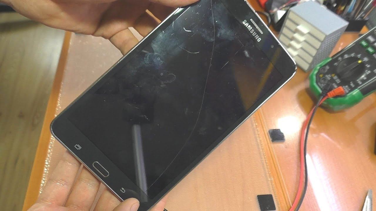 Восстановление залитого планшета Samsung Galaxy Tab 4 7.0 SM-T231 смотреть онлайн