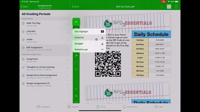 Canvas: Creating an Annotation PDF Assignment смотреть онлайн