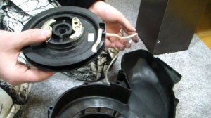 stels viking 600 замена шнура ручного стартера