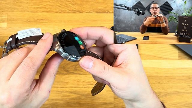 Huawei Watch 4 Pro/Unboxing/English and German subtitles смотреть онлайн
