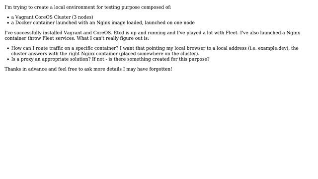 DevOps & SysAdmins: Create a local cluster with Vagrant/CoreOS/Docker смотреть онлайн