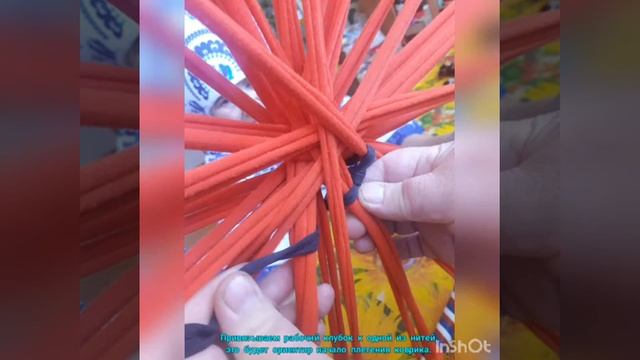 Мастер-класс Стреловой Ларисы Александровны ,, Коврик на обруче из футболок,, смотреть онлайн