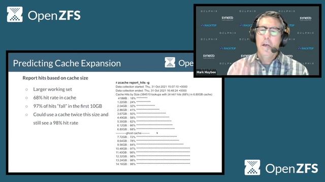 ZettaCache: fast access to slow storage by Mark Maybee & Serapheim Dimitropoulos смотреть онлайн
