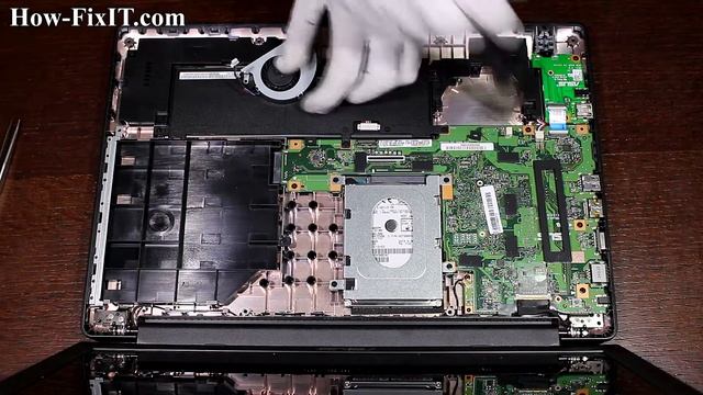 Asus R515 Disassembly and Fan Cleaning смотреть онлайн