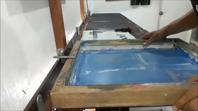 SCREEN PRINTING 010 | HOW TO PUT TABLE GUIDES | CENTER GUIDES | FOR LINE TABLE | DIY смотреть онлайн