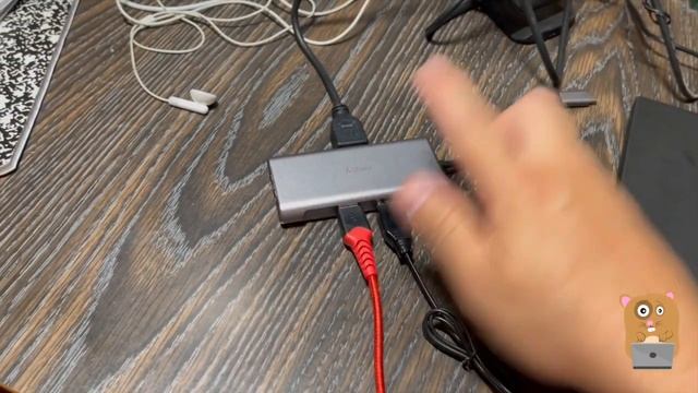 Aglaia 6-in-1 Type C Hub With Ethernet And HDMI смотреть онлайн