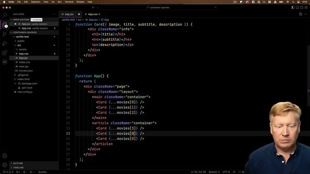 React Dev, You Need To Know @container! смотреть онлайн