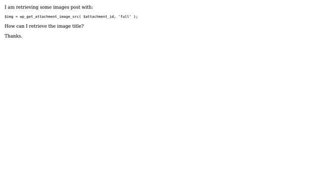Wordpress: wordpress get gallery images title смотреть онлайн