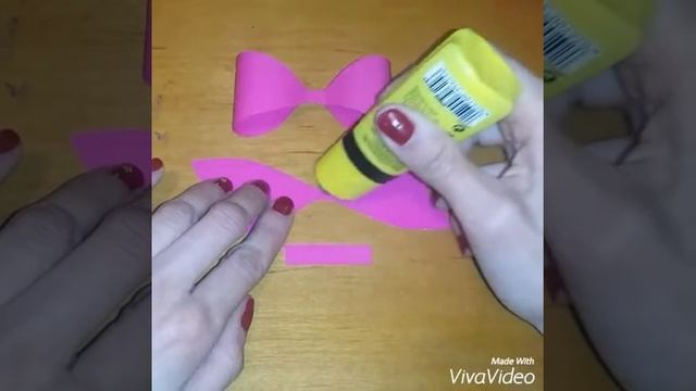 how to make a bow DIY paper craft tutorial / URADI SAM смотреть онлайн