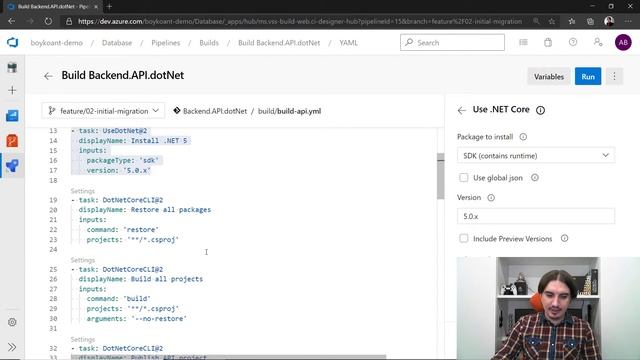 Entity Framework and Azure DevOps - 07 build pipeline смотреть онлайн