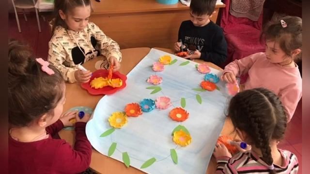 Поздравление с 8 марта. Детский сад. смотреть онлайн