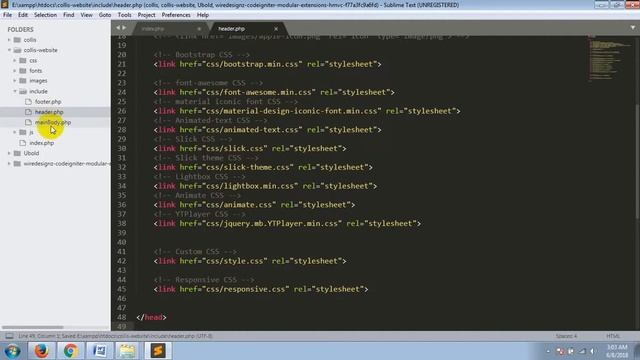 How To Use Php Include For a Header and Footer смотреть онлайн