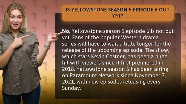 Is Yellowstone season 5 episode 6 out yet? смотреть онлайн