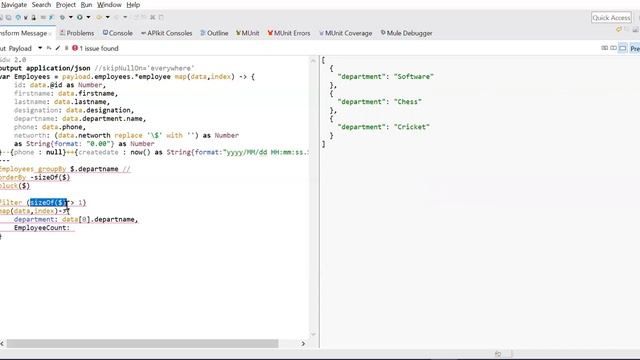 MuleSoft Training : Dataweave 2.0 Scripting in Mule 4 - Part 2 | flatMap | reduce | flatten | using смотреть онлайн