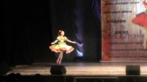 Русский танец. Дети Соло. Девочки. Кузнецова Полина - У нашей Кати