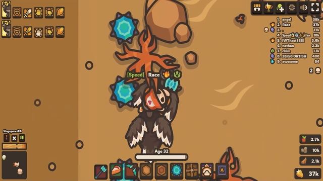 Taming.io New Pet OSTRICH vs All Pets Dash - Racing Pet смотреть онлайн