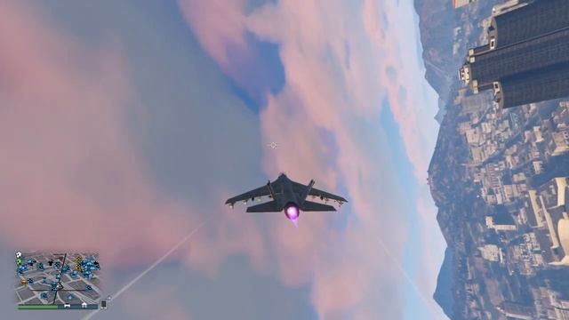 GTA 5 Online - Hydra "Rainbow Maneuver" Tutorial смотреть онлайн