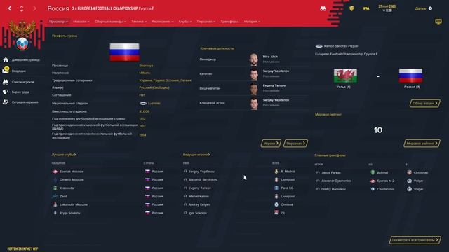 УПЛ и РПЛ через 100 ЛЕТ! Эксперимент в FOOTBALL MANAGER 2021 смотреть онлайн