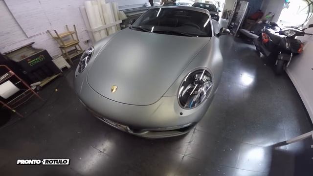 Un Porsche 911 de Gris Plata Brillante a Mate? Car Wrapping by Pronto Rotulo since 1993 смотреть онлайн