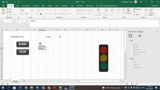 How to Make a Traffic Light in Excel смотреть онлайн