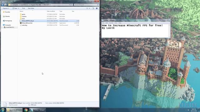 How to Increase Minecraft FPS for Free! смотреть онлайн
