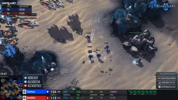 Игры Разума VI: Боты-Чемпионы и наш разработчик в StarCraft II