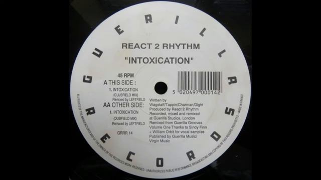 REACT 2 RHYTHM - Intoxication [Clubfield Mix] смотреть онлайн