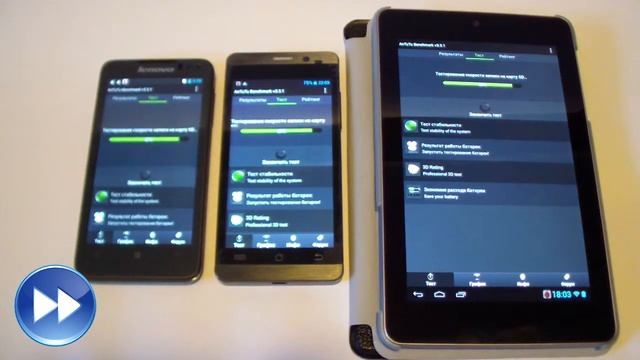 Tegra 3 vs MT6589 vs MT6577T смотреть онлайн