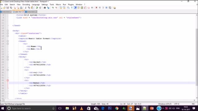 Table style in Bootstrap in Hindi [CH-05] смотреть онлайн
