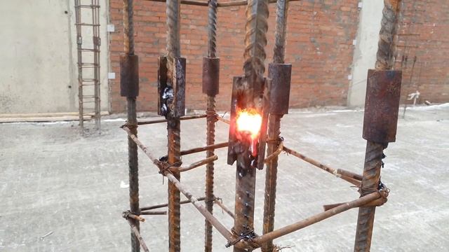 Ванная сварка арматуры