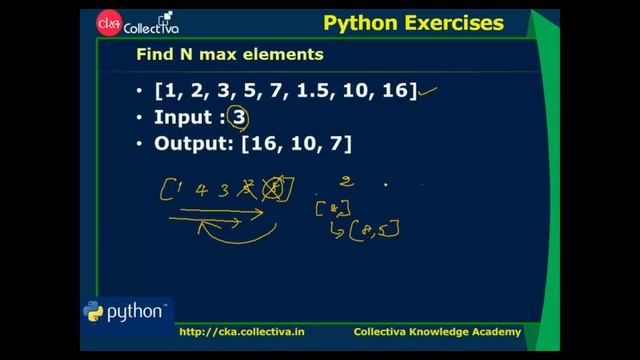 #21. Python program to extract N elements. смотреть онлайн