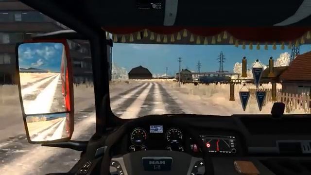 Euro Truck Simulator 2 The harsh Russian Baikal R8 смотреть онлайн