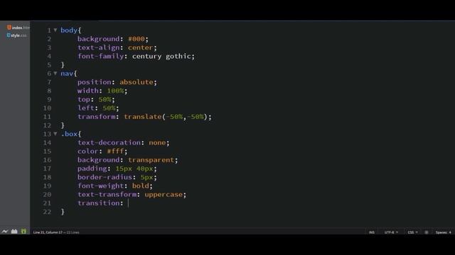 Navbar with Glowing Effect on Hover | Pure CSS Animation смотреть онлайн