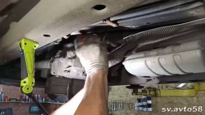 замена сервопривода раздаточной коробки BMW X3 83E