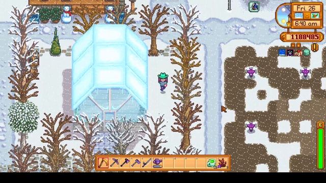 Stardew Valley Modded No Kill Ep 112 Feast of the Winter Star and Geode crushing смотреть онлайн