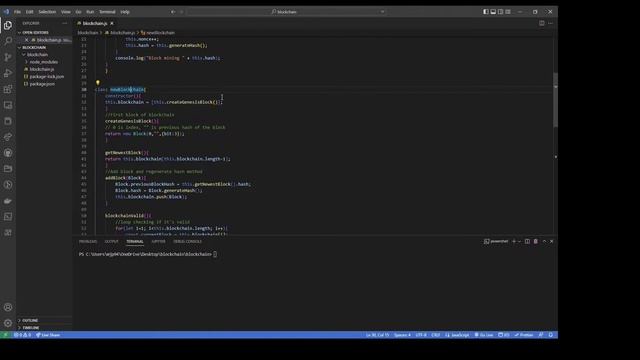 Simple PoW of BlockChain смотреть онлайн