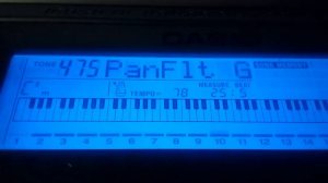 Видео урок - Одинокая ветка сирени (синтезатор)