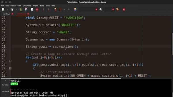 Simple Java Wordle Game Tutorial for Beginners