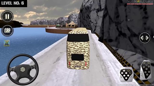 Army Soldier Bus Driving Simulator - Offroad US Transport Duty Driver - Android GamePlay смотреть онлайн